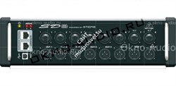 Behringer SD8 стейдж-бокс, 8 мик/лин входов, 8 лин выходов XLR, 2 x AES50, 2 x ULTRANET, USB, крепление в рэк в комплекте - фото 28459