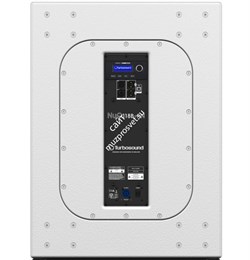 Turbosound NuQ118B-AN-WH активный сабвуфер, 18" бэнд-пасс, усилитель 3000Вт с DSP KLARK TEKNIK, сеть ULTRANET, дисплей LCD 128x32, 20 пресетов (19 пользовательских), 40-150Гц (-3дБ), 136дБ пик, 16 точек подвеса М10, 773x579x700мм, 57.9кг, белый - фото 28508