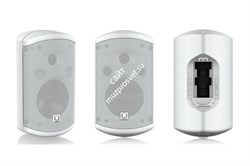 Turbosound IMPACT TCI52-TR-WH (цена за пару) настенная АС, 5"+1", 43Гц-20кГц -10дБ, 100°Hx70°V, 16Ом/70В/100В, 60/30/15/7,5Вт, 240Вт пик, IP54, цвет белый, 2 x M6, 300 x 164 x 158 мм, 3,5 кг - фото 28584