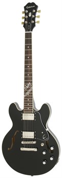 EPIPHONE ES-339 EBONY полуакустическая электрогитара, цвет чёрный - фото 28599