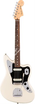 FENDER AM PRO JAGUAR RW OWT электрогитара American Pro Jaguar, цвет олимпик уайт, палисандровая накладка грифа - фото 28612