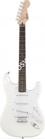 FENDER SQUIER BULLET STRAT HT AWT электрогитара, фикс. бридж, цвет белый - фото 28634