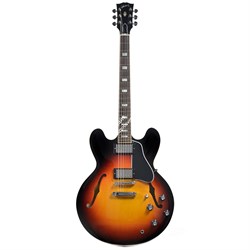 GIBSON 2018 MEMPHIS ES-335 TRADITIONAL ANTIQUE SUNSET BURSTгитара полуакустическая с кейсом, цвет санберст - фото 28644
