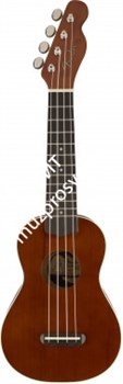FENDER UKULELE VENICE NAT укулеле сопрано, цвет натуральный - фото 28710