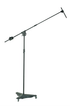K&M 21430-500-55 микрофонная стойка 'overhead' на колесах - фото 28973
