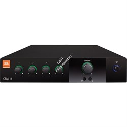 JBL CSM14 PA микшерный пульт, 4 mic/line входа (RCA/Phoenix), 1 приоритетный вход, 1 моно выход Phoenix, фантомное питание - фото 29081