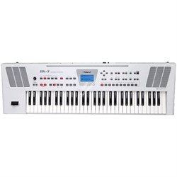ROLAND BK-3-WH - синтезатор, 61 кл., звуков 851+53 ударных, 128 полиф., 250 ритмов, белый - фото 31776