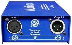 ARX IsoLater Пассивная одноканальная трансформаторная развязка симметричного сигнала, разъемы XLR - фото 32616