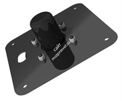 AC 360 Plate / Площадка для установки 2 х AC4 в кластер 360° / MARKAUDIO - фото 32778