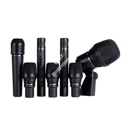 DTP Beat Kit Pro 7 (cardioid only)/Комплект для ударных в кейсе из семи микрофонов/LEWITT - фото 33706