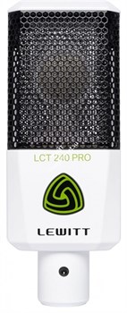 LCT240PRO WHITE/студийный кардиоидый микрофон с большой диафрагмой//LEWITT - фото 33785