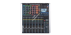 Soundcraft Si Performer 1 цифровой микшер, 8 VCA групп, DMX выход, 16 мик/лин XLR входа, 16 XLR выходов, 8 лин. TRS входов, AES вх/вых, 4 проц. эффектов, Word Clock, MIDI вх/вых, 2 слота для карт расширения. 12 фэйдера в одном слое. HiQnet Ethernet порт.  - фото 33846