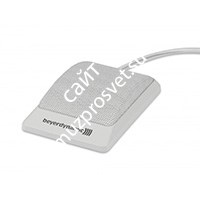 beyerdynamic Classis BM 43 W 723819 Настольный микрофон, конденсаторный (полусфера), белый, без разъема, встроенный предусилитель, длина кабеля 3 м - фото 33855