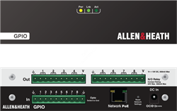 GPIO / GPIO интерфейс, PoE, 8 оптоизолированных входов, 8 выходов N/O / ALLEN&HEATH - фото 34147