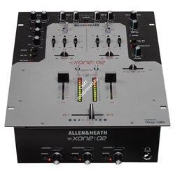 XONE:02/DJ скрэтч-микшер, 2 микрофонных, 2 двойных стерео входа phono/ALLEN&HEATH - фото 34406