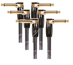 BOSS BIC-PC-3 - 3 патч кабеля джек-джек угловых 15 см - фото 34844