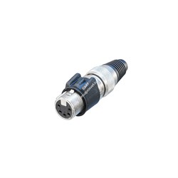 NEUTRIK NC5FX-HD - канон кабельный (мама), 5-ти контакный , влагозащищенный корпус, IP 65 - фото 35068