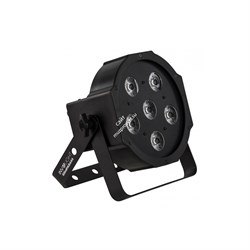 INVOLIGHT SLIMPAR644 - светодиодный прожектор 6 x 4 Вт RGB/UV 4-в-1 мультичип - фото 35112