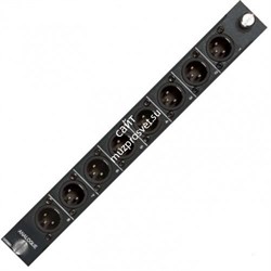 MOD-DR-AESOUT  Карта для DiGi/MINI Rack, 8 цифровых AES/EBU выходов, разъемы XLR. - фото 35291