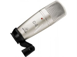 BEHRINGER C-3 - студийный конденсаторный микрофон,40 - 18000 Гц ,кардиоида, всенаправленная, восьмер - фото 35393