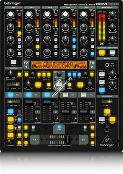 BEHRINGER DDM4000 - цифровой DJ- микшерный пульт, 5 кан., 4 стерео+1 микрофонный вход - фото 35422