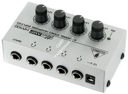 BEHRINGER HA400 - стереофонический распределитель для работы с наушниками 4-х канальный - фото 35465