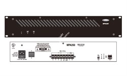 BIAMP MPA250 Одноканальный усилитель мощности 250ВТ с трансформаторным выходом - фото 35517