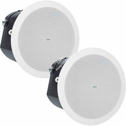 AD-C6T-WH / Потолочная акустическая система 6.5", 60Вт, 63-20000Гц, белый цвет / QSC - фото 36058
