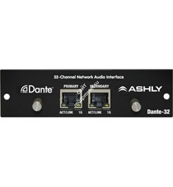 Dante-32 / Сетевой аудио интерфейс Dante™ для микшеров digiMIX / ASHLY - фото 36790