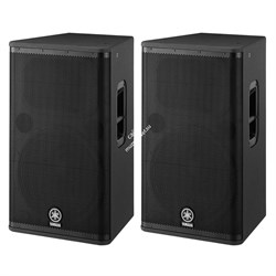 Yamaha DSR115 - активная 2-х полос. акустич. система, 1300Вт ,max SPL136dB, 45Hz-20kHz, 15"нч, 2"вч - фото 36880
