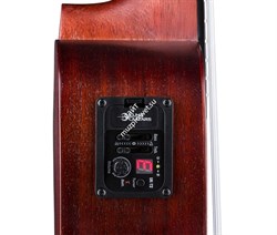 LUNA UKE VMC CE RDS - укулеле концертное, с подключением,тюнер,цвет "Красный атлас" - фото 37816