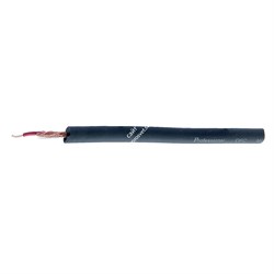INVOTONE PMC200/BK - инструментальный кабель, 20х0,12+32х0,12. диам. 6.0 мм , плетеный экран, черный - фото 38043