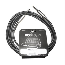 INVOTONE ACM1205S/BK - аудио кабель, 6,3 джек стерео <-> 6,3 джек стерео, длина 5 м - фото 38168