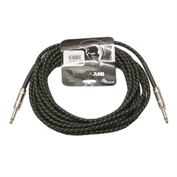 INVOTONE ACM1210S/BK - аудио кабель, 6,3 джек стерео <-> 6,3 джек стерео, длина 10 м - фото 38169