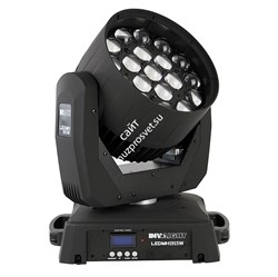 INVOLIGHT LEDMH1915W - голова вращения (WASH), LED 19x 15 Вт RGBW, DMX-512 - фото 38382