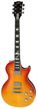 GIBSON LES PAUL STANDARD HP-II 2018 HERITAGE CHERRY FADE электрогитара, цвет вишневый, жесткий кейс - фото 38595