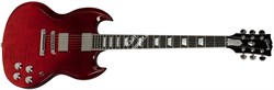 GIBSON SG STANDARD HP-II 2018 BLOOD ORANGE FADE электрогитара, цвет красный, жесткий кейс - фото 38604