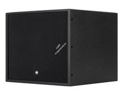 RCF S5012 (13041018)  Сабвуфер, частотный диапазон 50 - 200 Гц, номинальная мощность 300 Вт, импеданс 8 Ом, чувствительность 98 дБ, макс.давление 127 дБ, динамик 12" (2,5"v.c.), разъем 4-pin EUROBLOCK, материал корпуса МДФ, габариты 380 х 450 х 420 мм, ве - фото 42121