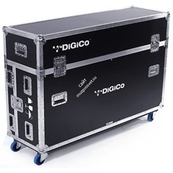 DiGiCo FC-SD11-02 Транспортировочный  кейс 13U для консоли SD11. Регулировка наклона 0-15°. Светодиодная подсветка. - фото 42165