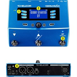 TC HELICON VOICELIVE PLAY напольный вокальный процессор эффектов - фото 42244