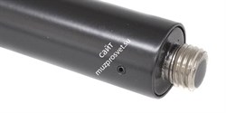 K&M 21334-000-55 соединительная стойка для акустических систем с резьбой М20, высота 880 мм, цвет черный - фото 42253