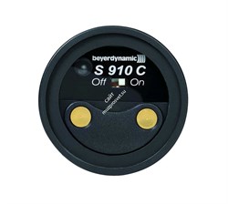 BEYERDYNAMIC S 910 C (538-574 МГц) #705470 Ручной передатчик радиосистемы, без микроф. капсюля, с контактами, пластиковый корпус - фото 42356