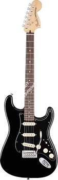 FENDER DELUXE STRAT PF BLK электрогитара Deluxe Strat (ясень), цвет черный, накладка грифа Пао Ферро - фото 42435