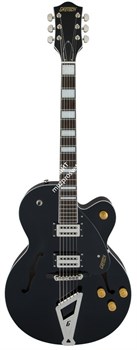 Gretsch G2420 Streamliner Hollow Body with Chromatic II Tailpiece, Broad'Tron, Black Электрогитара полуакустическая, цвет черный - фото 42596