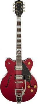 Gretsch G2622T Streamliner Center Block with Bigsby, Broad'Tron, Flagstaff Sunset Электрогитара полуакустическая, цвет красный - фото 42611