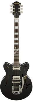 Gretsch G2655T Streamliner Center Block Jr. with Bigsby, Broad'Tron Pickups, Black Электрогитара полуакустическая, цвет черный - фото 42614
