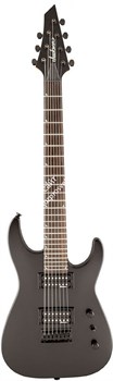 JACKSON JS22-7 DINKY SATIN BLACK семиструнная электрогитара, цвет чёрный матовый - фото 42725