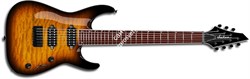 JACKSON JS32-7Q DINKY Tobacco Burst семиструнная электрогитара, цвет Tobacco Burst - фото 42736