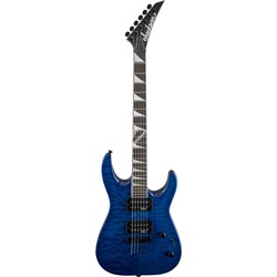 JACKSON JS32TQ Dinky электрогитара, цвет Transparent Blue - фото 42741