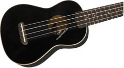 FENDER UKULELE VENICE BLACK укулеле сопрано, цвет черный - фото 42840